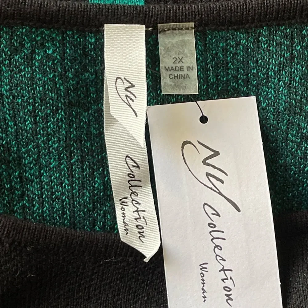 NY collection Emma Knit Sweater Dress